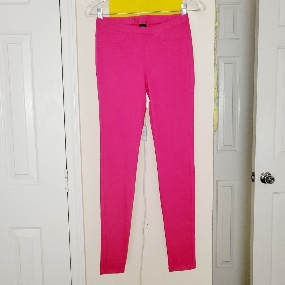 HUE | Hot Pink Jeggings | NWT